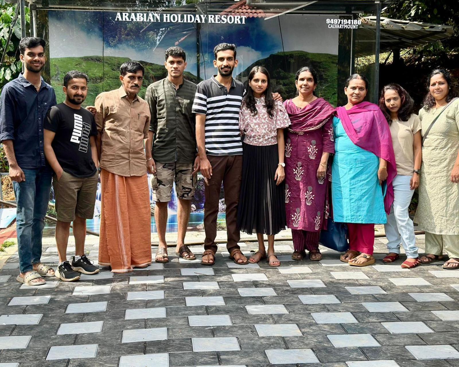 Arabian Holiday Resort With Swimming Pool In Idukki Calvary Mount Exterior photo